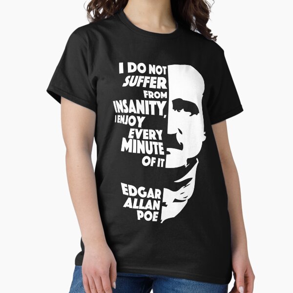 Item preview, Edgar Allan Poe Insanity designed and sold by fuseleven.