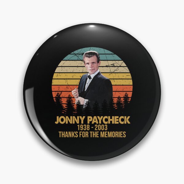 Item preview, Legend Never Die Jonny Paycheck Retro Thanks For The Memories designed and sold by JenaClark.