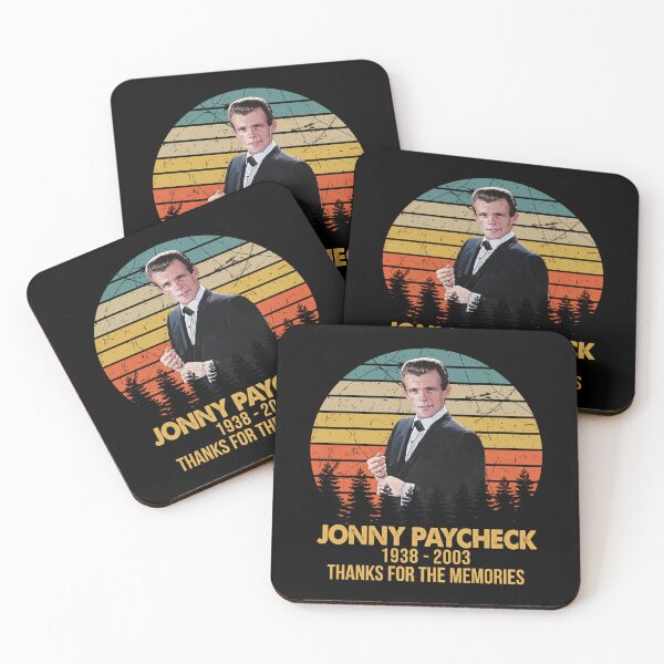 Item preview, Legend Never Die Jonny Paycheck Retro Thanks For The Memories designed and sold by JenaClark.
