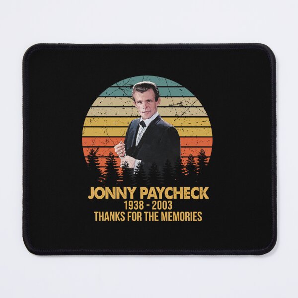 Item preview, Legend Never Die Jonny Paycheck Retro Thanks For The Memories designed and sold by JenaClark.