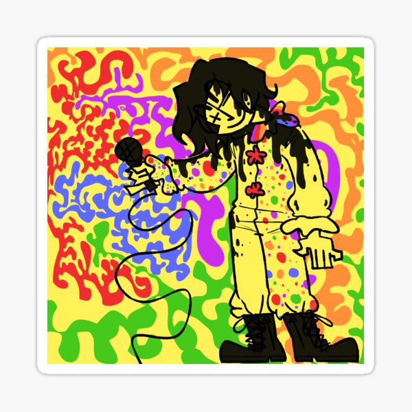 "cool colors " Sticker for Sale by X0CH1 Redbubble