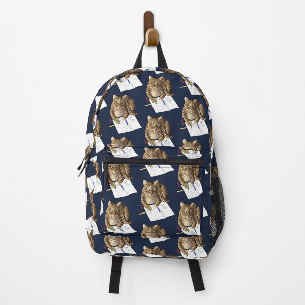 Item preview, Coloring cat. Tabby cat with coloring book designed and sold by Mehu.