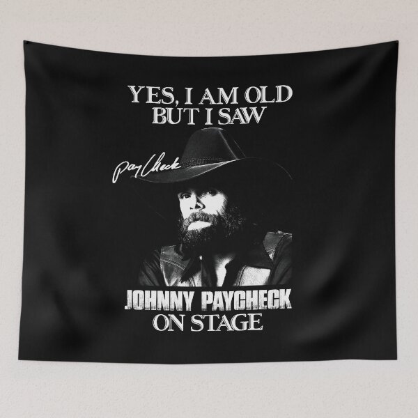 Item preview, Yes I'm Old But I Saw Johnny Paycheck On Stage designed and sold by JenaClark.