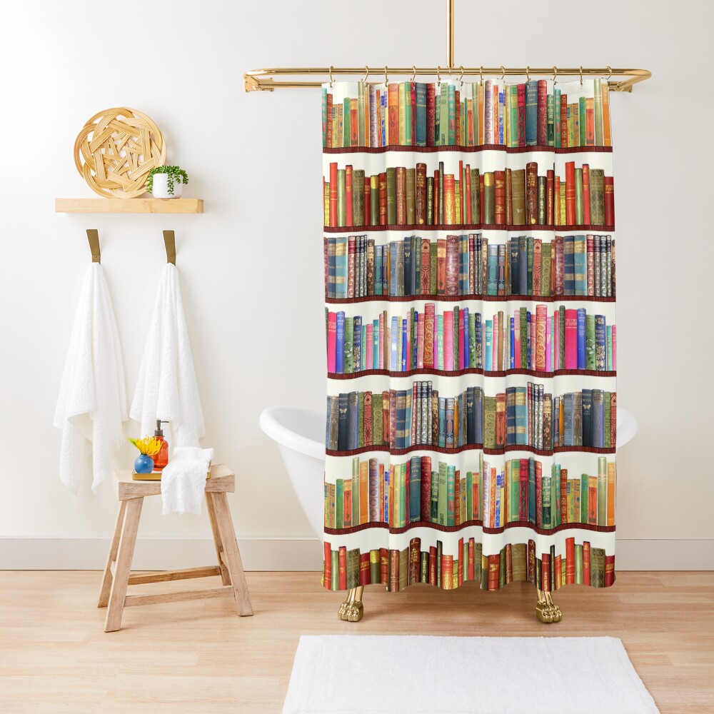 "Jane Austen Antique Books" Shower Curtain for Sale by MagentaRose