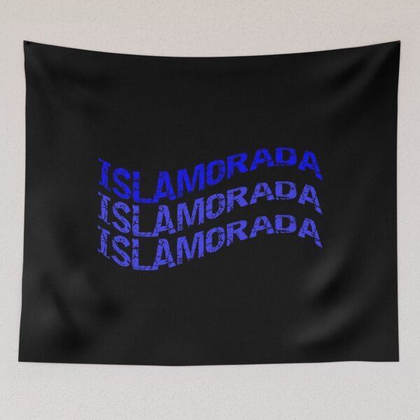 Item preview, Islamorada Islamorada Islamorada Blue Distressed Classic  designed and sold by pectolrawlsc.