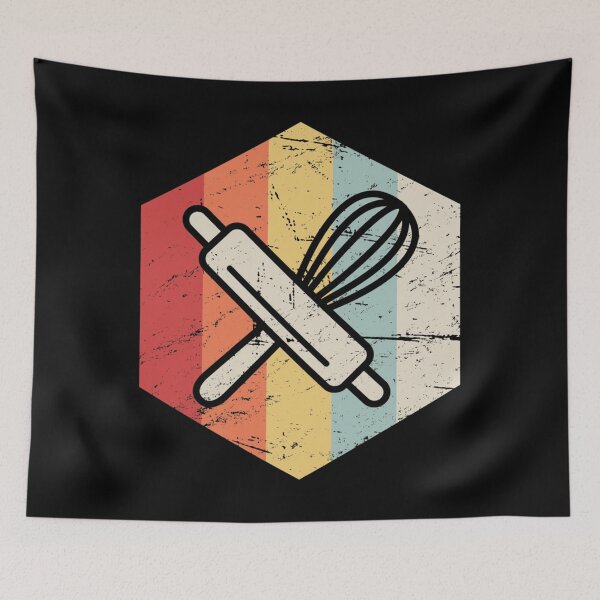 Item preview, Retro Vintage Baking Supplies Icon Essential designed and sold by ahlinolerh.