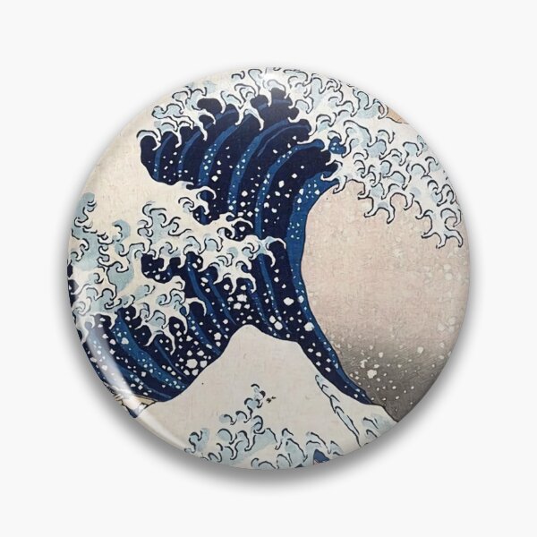 Item preview, Great Waves Of Ocean In Japan - Abstract Oil Painting Aesthetic Poster designed and sold by doiyopo.