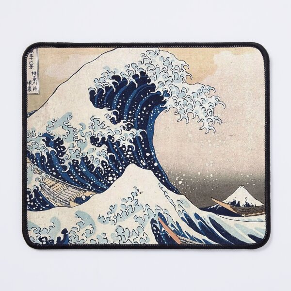Item preview, Great Waves Of Ocean In Japan - Abstract Oil Painting Aesthetic Poster designed and sold by doiyopo.