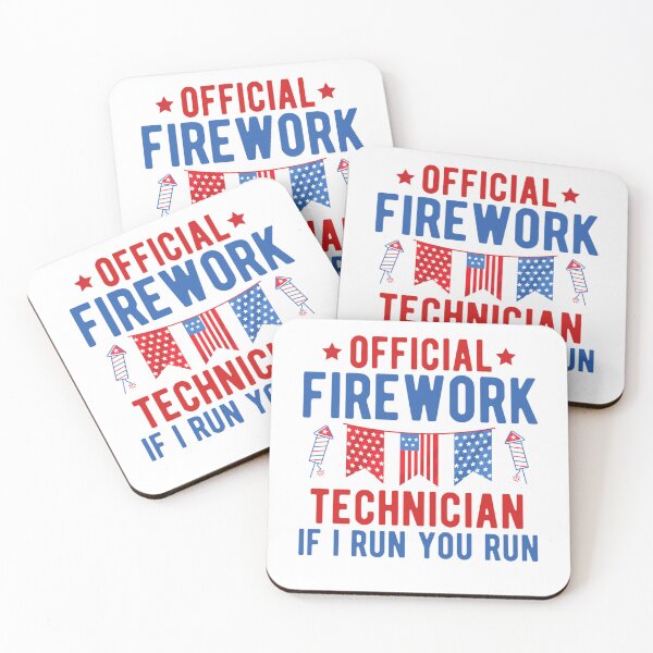 Item preview, Official Firework Technician If I Run You Run designed and sold by chetan786.