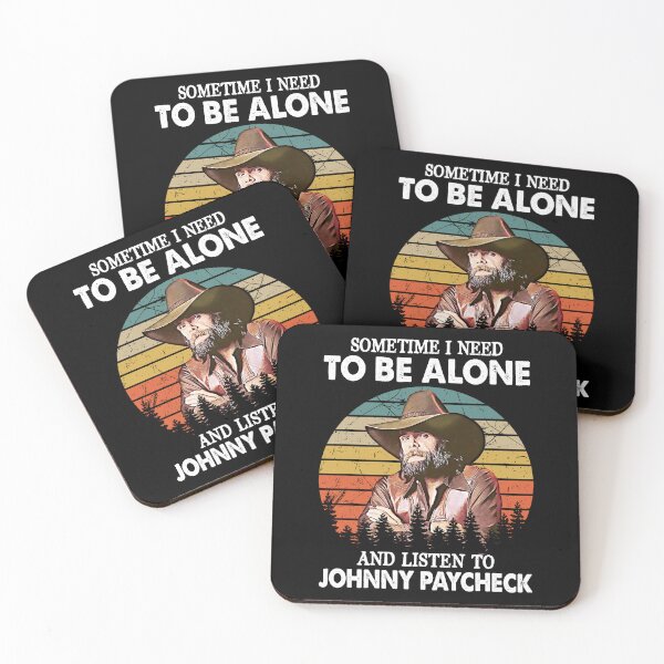 Item preview, Sometimes I Need To Be Alone And Listen To Johnny Paycheck Vintage designed and sold by JenaClark.