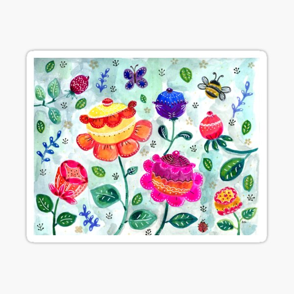 Rose Garden of Dreams Sticker