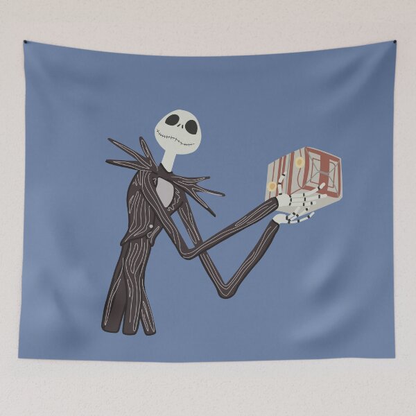 Item preview, Jack Skellington with Present designed and sold by gray-cat.