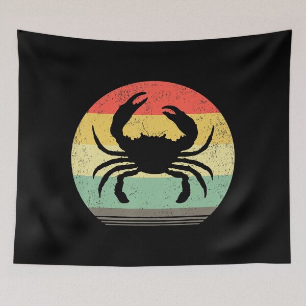 Item preview, Retro Vintage Crab  Funny Crab Lovers Sea Gift  Essential  designed and sold by ahlinolerh.
