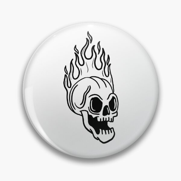 Item preview, Flaming Skull designed and sold by Jesse Jane.