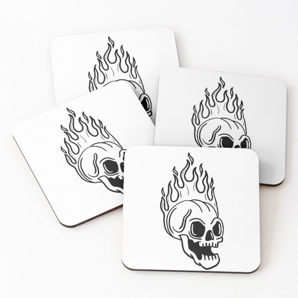 Item preview, Flaming Skull designed and sold by Jesse Jane.