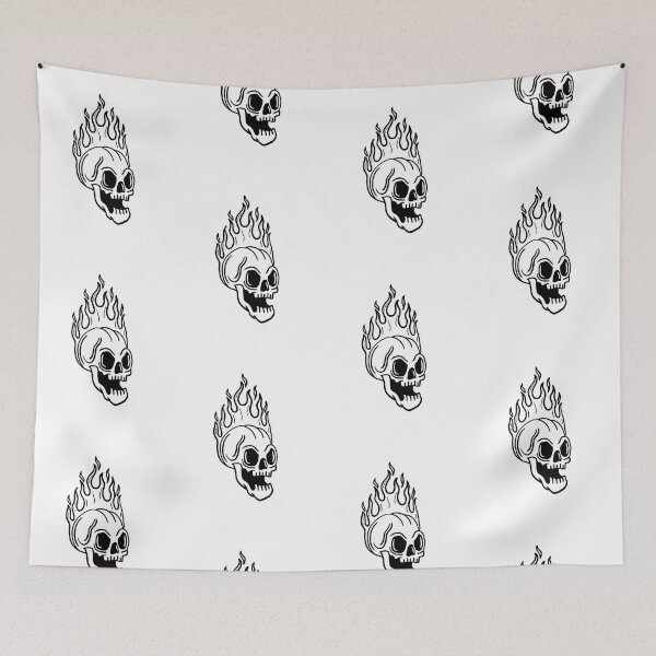 Item preview, Flaming Skull designed and sold by Jesse Jane.