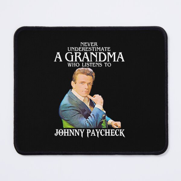 Item preview, Vintage Never Underestimate A Woman Who Listens to Johnny Paycheck designed and sold by JenaClark.
