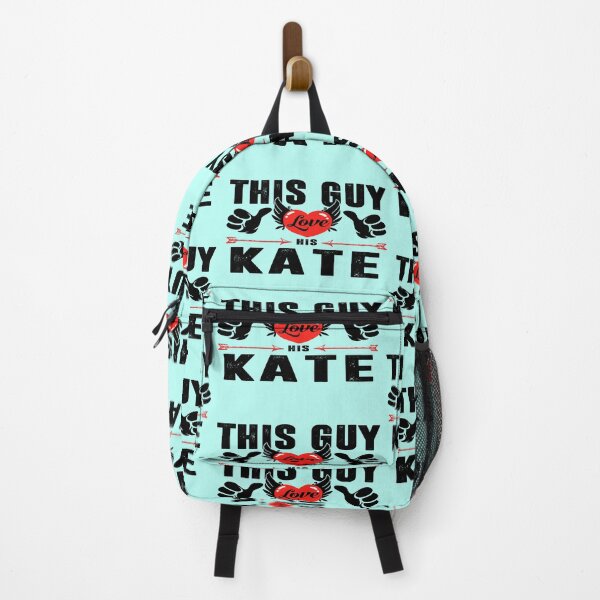 Item preview, Mens Kate Name Gift This Guy Loves His Kate Name, White, Trending designed and sold by Jake Sanders.