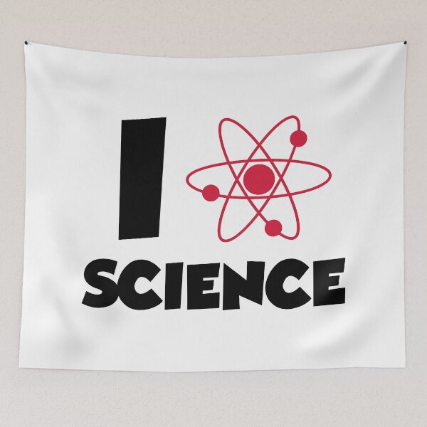 Item preview, I Love Science Quote designed and sold by quarantine81.