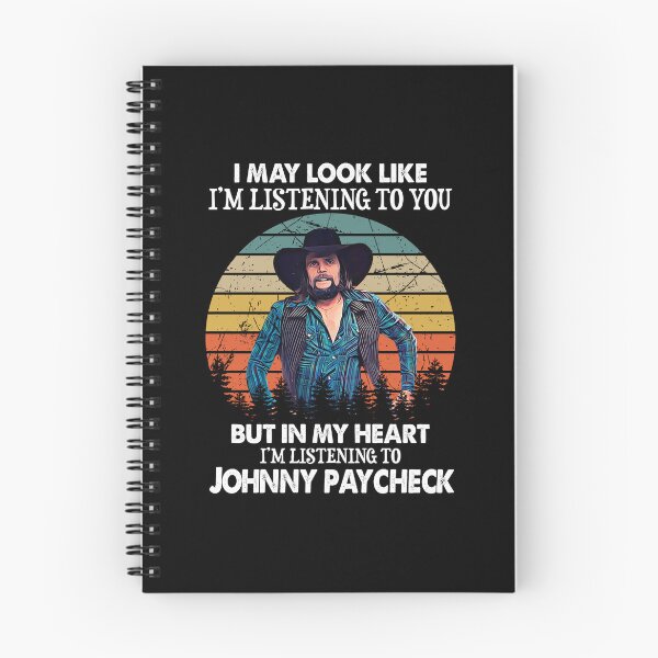 Item preview, I May Look Like I'm Listening To You Johnny Paycheck Vintage designed and sold by JenaClark.