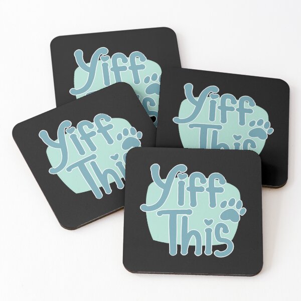 Item preview, Yiff This! (blue) Essential  designed and sold by drewelsuttiew.