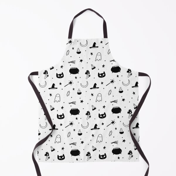 Item preview, Witchy Pattern - Black and White designed and sold by Jennie Mahoney.