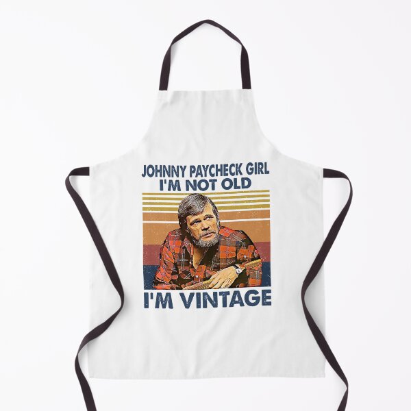 Item preview, Retro Johnny Paycheck Girl I'm Not Old I'm Vintage designed and sold by JenaClark.