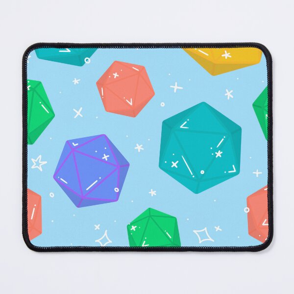Item preview, D&D d20 Pattern - Blue designed and sold by Jennie Mahoney.