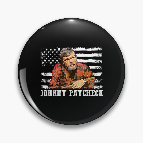 Item preview, Distressed American Flag Johnny Paycheck Music Legend designed and sold by JenaClark.