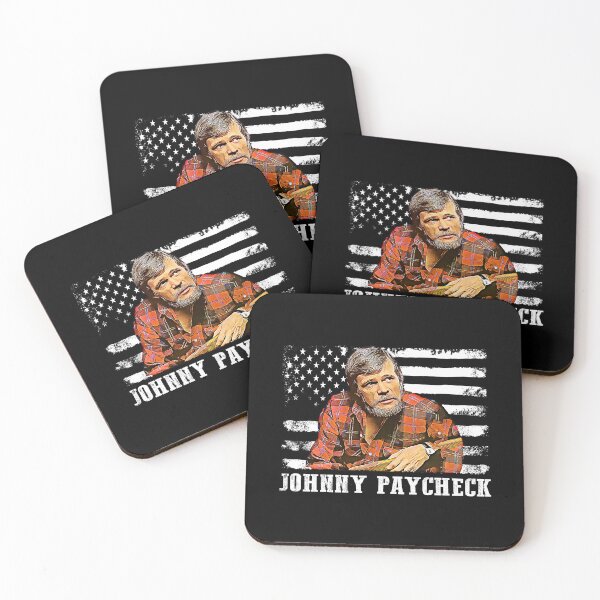 Item preview, Distressed American Flag Johnny Paycheck Music Legend designed and sold by JenaClark.