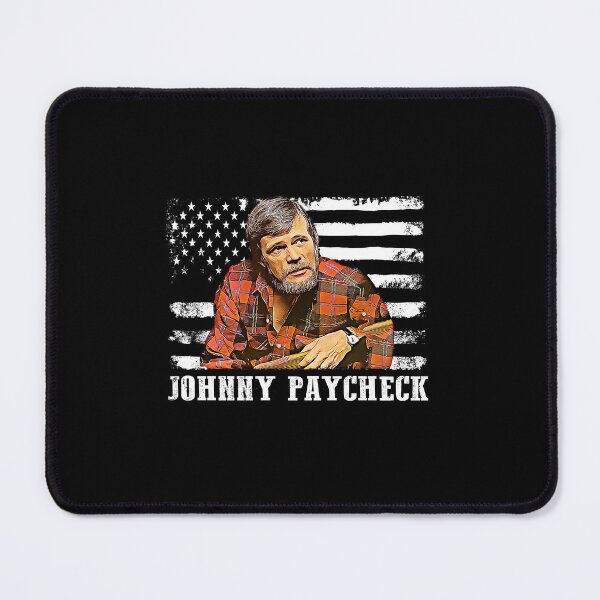 Item preview, Distressed American Flag Johnny Paycheck Music Legend designed and sold by JenaClark.