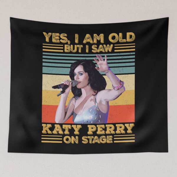 Item preview, Retro Yes I&x27;m Old But I Saw Katy Perry On Stage Essential  designed and sold by ahlinolerh.