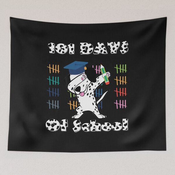 Item preview, 101 Days Of School Dalmatian Dog 100 Days Smarter Teacher  designed and sold by AudreyWaley.