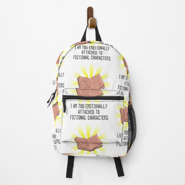 Item preview, I Am Too Emotionally Attached To Finctional Characters designed and sold by BookOfE.