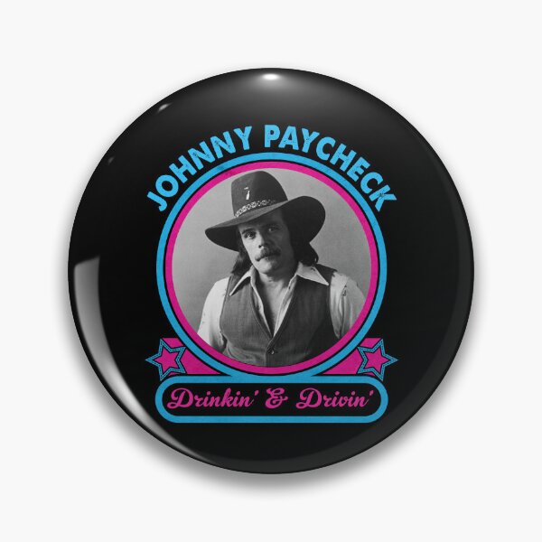 Item preview, Retro Style Jonny Paycheck Art designed and sold by JenaClark.