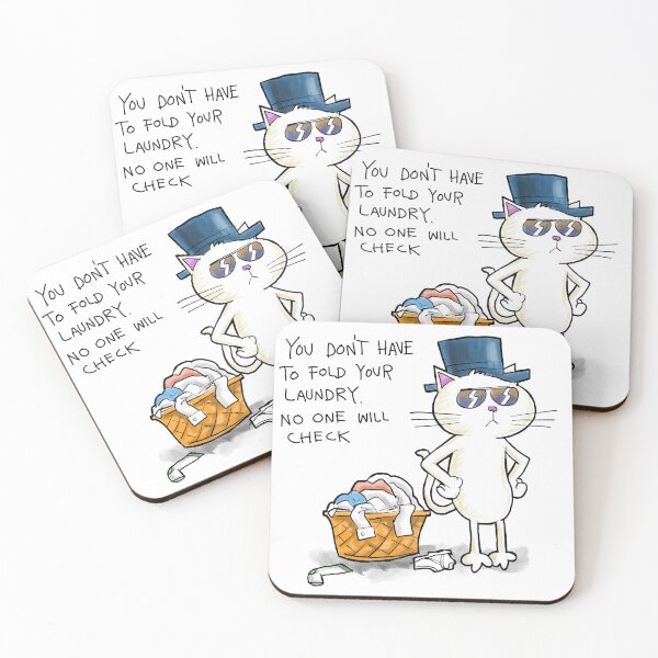 Item preview, Dapper Cat - Laundry designed and sold by johnnybuzt.