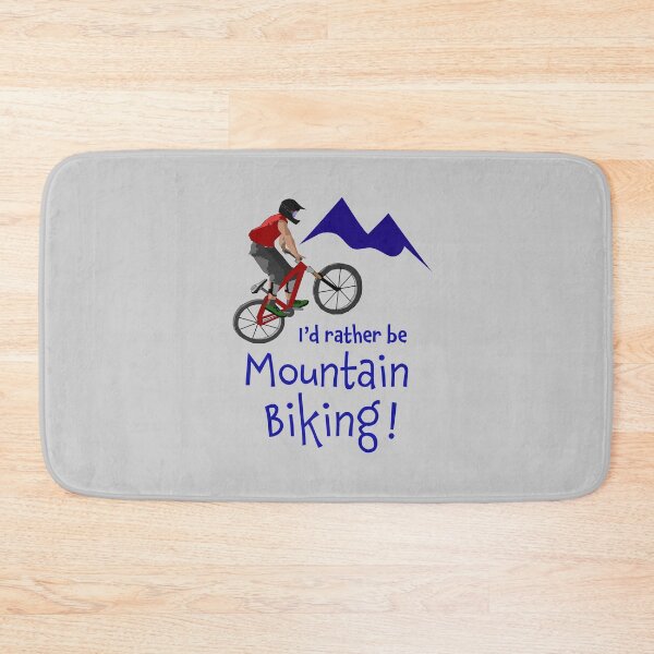 Item preview, I'd rather be mountain biking. - (+ View this design on 75+ products) designed and sold by Julien Hebbrecht.