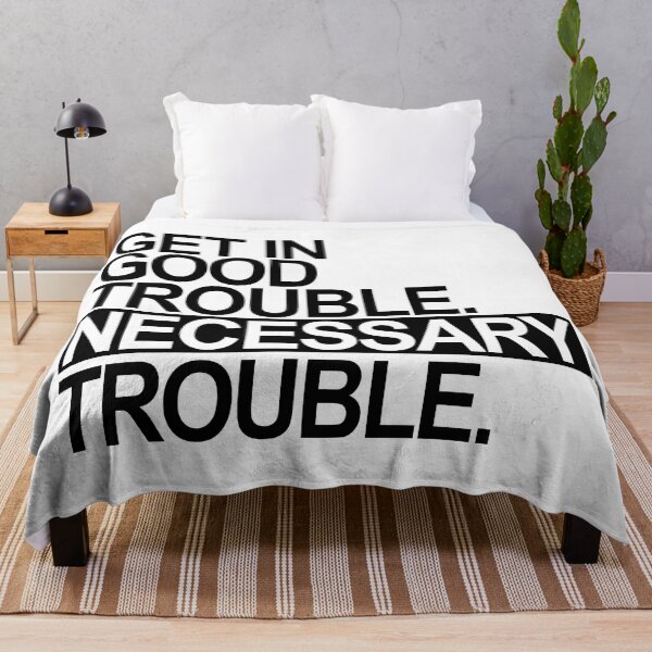 Item preview, John Lewis Get In Good Necessary Trouble, Best Women 90s, Retro, For, Hot Search designed and sold by EPFOJHV.