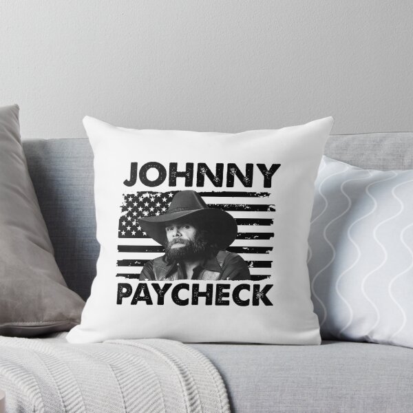Item preview, Retro American Flag Johnny Paycheck Music Gift designed and sold by JenaClark.