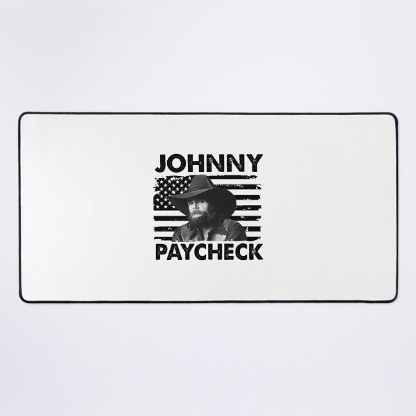 Item preview, Retro American Flag Johnny Paycheck Music Gift designed and sold by JenaClark.