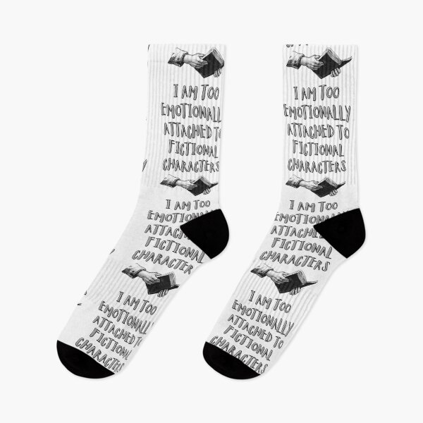 Item preview, I Am Too Emotionally Attached To Finctional Characters designed and sold by BookOfE.