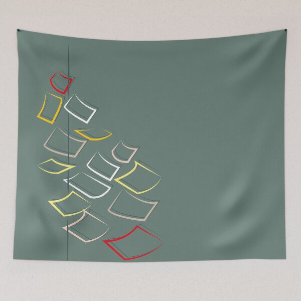 Aperçu de l'œuvre Formes et lignes abstraites Coussin 1 créée et vendue par blueocan.
