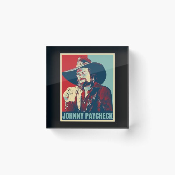 Item preview, Retro Hope Style Johnny Paycheck designed and sold by JenaClark.