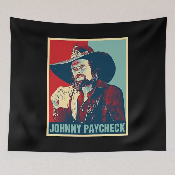 Item preview, Retro Hope Style Johnny Paycheck designed and sold by JenaClark.