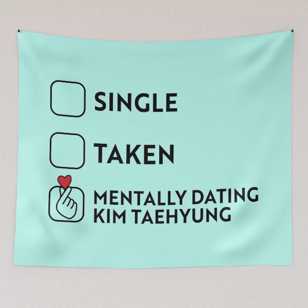 Item preview, Mentally Dating Kim Taehyung Classic, Basic Novelty, Graphics Female Funny, Hot Idea designed and sold by Jake Sanders.