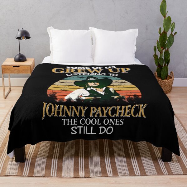 Item preview, Some Of Us Grew Up Listening To Johnny Paycheck The Cool Ones Still Do Vintage designed and sold by JenaClark.