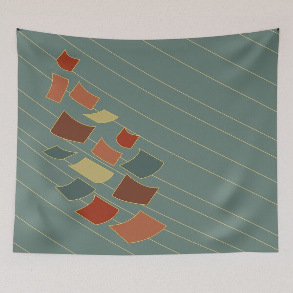 Aperçu de l'œuvre Formes et lignes abstraites Coussin 2 créée et vendue par blueocan.
