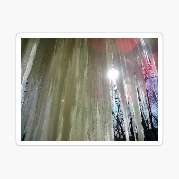 Ice Curtain Sticker