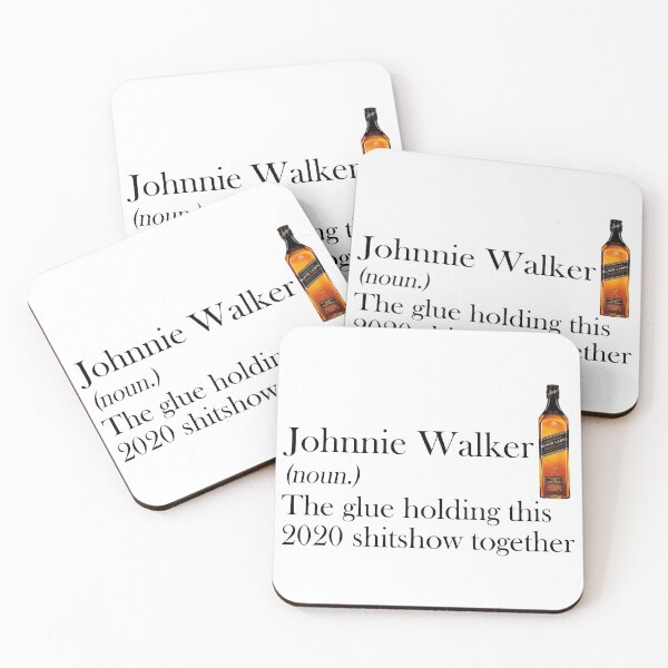 Item preview, Johnnie Walker The Glue Holding This 2020 Shitshow Together Black, For Man, White, Hot Search designed and sold by EPFOJHV.