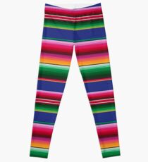 Mexican Serape Designs Leggings